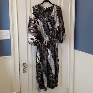 Dennis by Dennis Basso Satin Dress